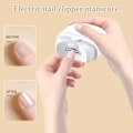 Miniatyrbild 8 av 10: Elektrisk Nagelsax Nagelklippare VIT White