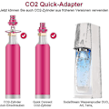 Miniatyrbilde 5 av 5: Quick Connect Co2 Adapter For Sodastream Vannkjøler Duo Art, Terra, Tr21-4 Jnnjv