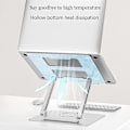 Miniatyrbild 4 av 4: Laptopställ i aluminiumlegering med 360° rotationsfäste