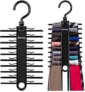 2-pack Svart Slipsförvaring, Organizer, Hängare, Hållare - Prisvärd.