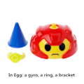 Miniatyrbillede 3 af 5: Angst Legetøj Fidget Bil Roterende Snurrende Toppe Gyro Børnefest Favoritsæt