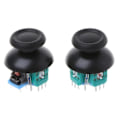 Miniatyrbilde 3 av 4: 2 stk. Analoge Tommel-Joystick Reparasjonsdeler Dualshock Erstatning for PS4-Kontrollere