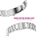 Miniatyrbild 3 av 4: Compatible with HUAWEI WATCH GT4 46mm Strap, Stainless Steel Quick Release Silver Replacement Band (No Tools Included)