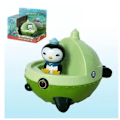 Miniatyrbild 2 av 4: Octonauts Pull Back Bil Bat Modell Barnacles Kwazii Peso Anime Actionfigurer Leksaker