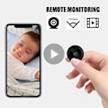 Miniatyrbillede 2 af 5: Trådløst Bluetooth Magnetisk Bakkamera, Bakkamera Bilkamera Bakspejl Skærm Monitorsystem