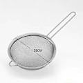 Miniatyrbillede 2 af 5: Fintmaskede sigter, premium rustfri stål sigter, køkkensigte (25 cm)