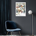 Miniatyrbild 4 av 5: Diamantmålning Jul DIY 5D Diamantmålningsset