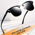 Pikkukuva 2 / 4: Halvram polarisoidut aurinkolasit miehille - UV400-suoja Retro puolikehys aurinkolasit Unisex polarisoidut aurinkolasit miehille ja naisille