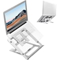 Miniatyrbillede 1 af 5: Desktop Metal Laptop Stand, Foldbar Bærbar Lille Computer Skrivebordsbakke Stand, Ergonomisk Skridsikker Laptop Stand