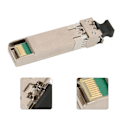 Miniatyrbilde 5 av 5: 25G SFP Fiber Optisk Modul 850nm Multimode Dobbel Fiber 100m Overføringsavstand Støtte DDM LC Gigabit Modul for Ruter