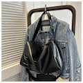 Miniatyrbillede 4 af 5: Crossbody Taske Skuldertaske SORT sort