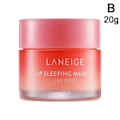 Miniatyrbild 1 av 5: (Specialerbjudande) LANEIGE Lip Sleeping Mask EX Berry Läppvård Återfuktande rosaB 20g
