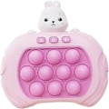 Pikkukuva 1 / 4: Pop It -peli - Pop It Pro Light Up -peli Quick Push Fidget -peli Pink Rabbit vaaleanpunainen