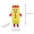 Pikkukuva 2 / 2: Numberblocks Pehmolelu Kouluttava Pehmeä Täytetty Numeropalikka-nuket Lahjat 3