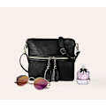 Miniatyrbild 4 av 4: Crossbody-väskor för dam, designade små axelväskor för dam i konstläder med justerbar axelrem, messenger-väskor för dam med flera fack