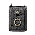 Miniatyrbillede 5 af 5: Crossbody-pung etui til Samsung Galaxy Z Flip 6, skulderrem, ringstativ, RFID-kortlomme, læder etui Rød Til Galaxy Z Flip 6