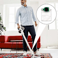 Miniatyrbillede 2 af 5: HEPA-filtre til støvsuger, kompatible med Vorwerk Kobold VB100 FP100, tilbageholdelse af de mindste snavs- og støvpartikler, non-woven fibre aktiveret