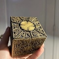 Miniatyrbillede 1 af 5: Hellraiser Puslespil Boks Bevægelig Lament Horror Gyser Hellraiser Brun 1