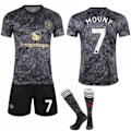 Miniatyrbillede 1 af 2: 2024-2025 Manchester United Special Edition Sort Fodbolddragt til Børn Voksen No.7 MOUNT M