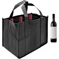 Miniatyrbilde 1 av 3: 20x30x18cm Flaskebæreveske 6 Rom For 6 1,5l Flasker Rivfast Og Vanntett Stoff Perfekt For Vann Vin Øl