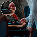 Miniatyrbillede 2 af 5: Udskiftningsnål til afspiller, 4 stk. diamantpladespiller stylusnål, til ION Player LP Phonograph