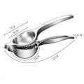 Miniatyrbillede 5 af 5: Premium Lemonpresser i høj kvalitet, stor kraftig håndholdt citron-/citruspresser, håndjuicer i rustfrit stål, limepresser barværktøj, manuel citruspresser