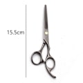 Miniatyrbillede 2 af 5: Effilersaks til salonkvalitetsklipninger, præcisionsfrisørsaks i rustfrit stål med ergonomisk design til professionel barber (5,5\"