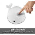 Miniatyrbillede 3 af 5: Baby Natlampe LED Baby Natlampe Delfinformet Natlampe USB