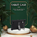 Miniatyrbilde 2 av 4: Etui for Galaxy Tab A7 Lite 2021 8,7 tommer T220 T225 etui med penn Tablettstativ for O Svart