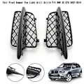 Miniatyrbilde 5 av 5: Blank Svart Honeycomb Front Støtfanger Nedre Grilldeksler For - X5 E70 2007-2010 51117159593 51117159