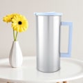Miniatyrbild 4 av 5: 1800ml Multifunktionell Vattenmugg i Rostfritt Stål för Mjölk Juice Kaffe (Blå)