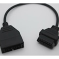 Pikkukuva 4 / 4: Chevrolet Gmc Obd2 -skannerin autodiagnostiikkatyökalu 12-nastainen Obd1 - Obd2 16-nastainen adapteriliitäntäkaapeli autodiagnostiikkatyökalun kaapeli