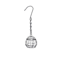 Pikkukuva 1 / 5: Pieces Wild Bird Feeders, ulkolintujen ruokintalaitteet, pallomainen riippuva lintujen ruokintalaite, metalliset riippuvat lintujen ruokintalaitteet, lintujen ruokintalaite