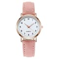 Quartz Wristwatch Luminous Watch PINK pink