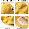 Miniatyrbild 4 av 5: Groda bucket hats för män och kvinnor, söta bomulls bucket hats, groda bucket hats för vuxna
