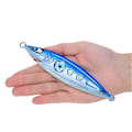 Miniatyrbild 4 av 5: 200g Jigging 3D Självlysande Konstgjord Fisk Lockbete Saltvatten Fiskeverktyg