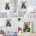 Miniatyrbild 4 av 5: 5D diamantmålning full fyrkantig diamantkit, diamantmålningskit för vuxna med fyrkantiga diamanter, komplett diamantmålningskit 5D diamantkonstkit diamantmålning