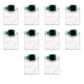 Miniatyrbillede 1 af 5: HEPA-filtre til støvsuger, kompatible med Vorwerk Kobold VB100 FP100, tilbageholdelse af de mindste snavs- og støvpartikler, non-woven fibre aktiveret