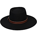 Miniatyrbilde 3 av 5: Bredbremmet Fedora - Panama-hatt i ullfilt