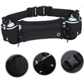 Running Belt with Bottles – Optimal Hydration for Active Black