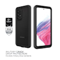 Pikkukuva 3 / 5: Body Glove Tidal Vedenpitävä puhelinkotelo Samsung Galaxy A53 5G - Pu/Harmaa