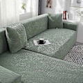 Miniatyrbild 4 av 5: Slitstarkt sofföverdrag, Elegant dekor Universal sofföverdrag för 3-sits, 360 graders full täckning halkfritt, enkel installation och högt stretchtyg