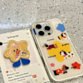 Pikkukuva 3 / 5: Graffiti-keinukoira, sopii iPhone 16 Apple 15promax -puhelinkotelon pidikkeeksi iPhone16E
