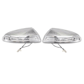 Miniatyrbillede 1 af 5: 1 par sidespejl blinklys indikatorlampe til W164 ML350 ML550 GL450 A1649061300 A1649