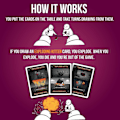 Pikkukuva 2 / 4: Exploding Kittens Party - Venäläinen ruletti -korttipeli, yksinkertainen perheystävällinen peli