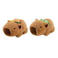 Miniatyrbild 3 av 5: Söt Capybara Djur Slap Snap Wrap Armband Plysch A