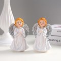 Miniatyrbillede 2 af 2: Flick Elf Engel Statue Studie Stue Skrivebord Harpiks Håndværk