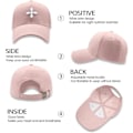 Miniatyrbillede 4 af 5: Broderet Baseball Kasket Unisex Justerbar Åndbar Casual