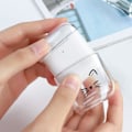 Miniatyrbilde 5 av 5: Katt AirPods-deksel, kompatibelt med AirPods 2 & 1-deksel transparent silikon beskyttende deksel AirPods-etui (front LED synlig) støtsikkert deksel