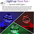 Miniatyrbild 3 av 5: 3-pack Pro Hover Ball Flygande Boll LED Spinner Boll Flygande Orb Leksak Blå